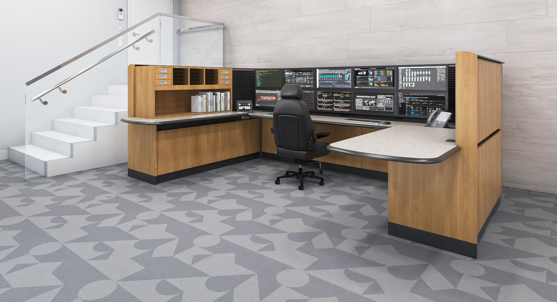 Tresco Series 2400 10 screen Workstation |