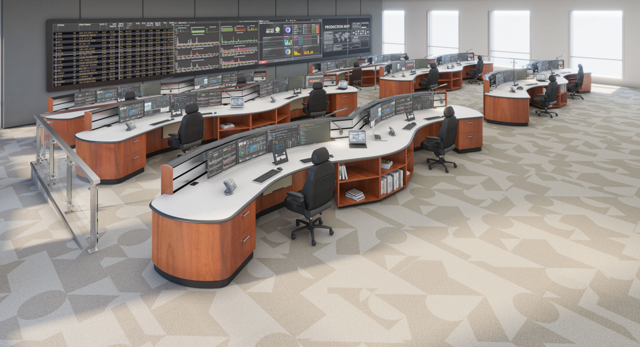 Tresco Series 3600 Medium Transit Control Room