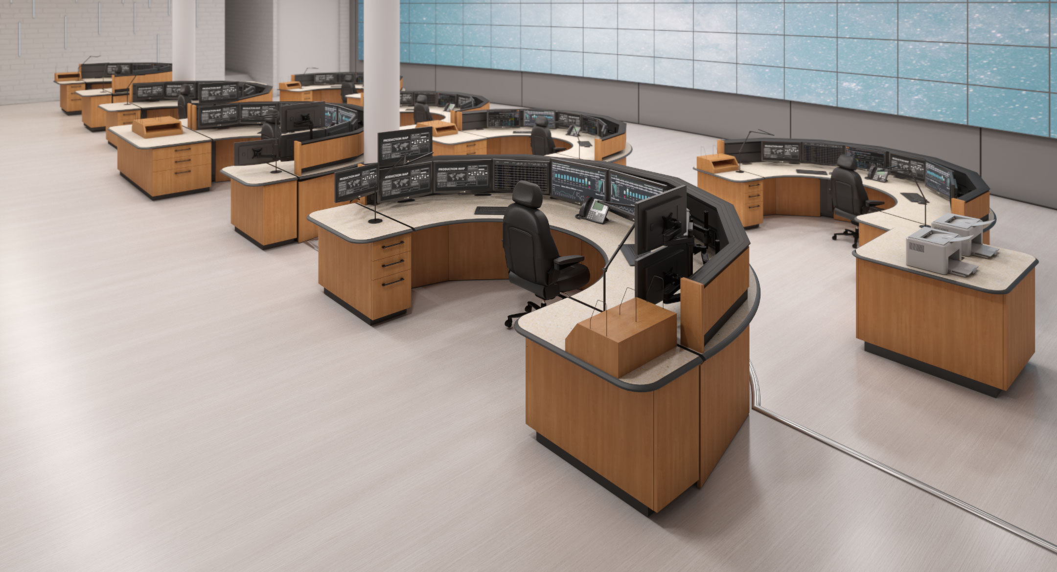 Tresco Series 3600 Small Transit Control Room