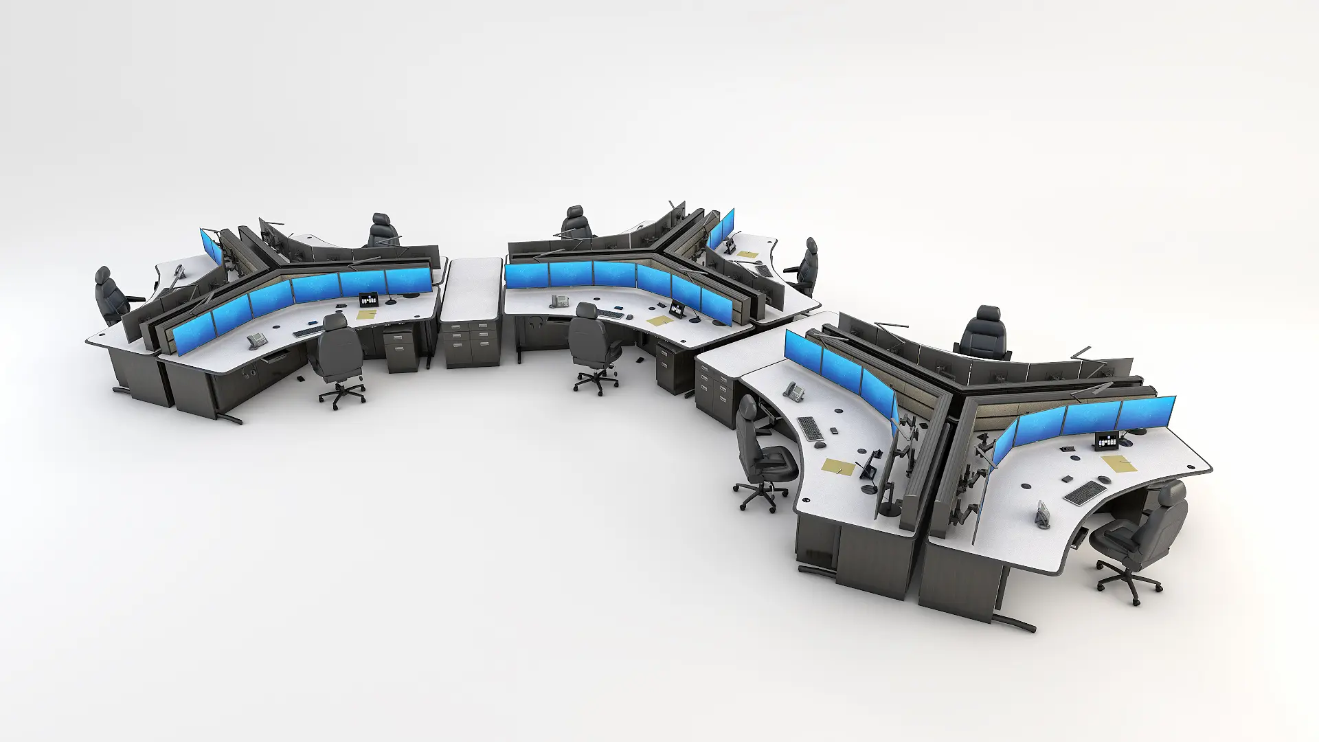 Tresco 3600 series consoles to promote a collaborative work environment