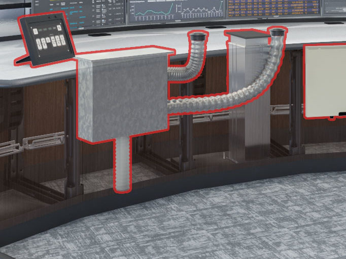 Personal Environment Unit with feature hotspots