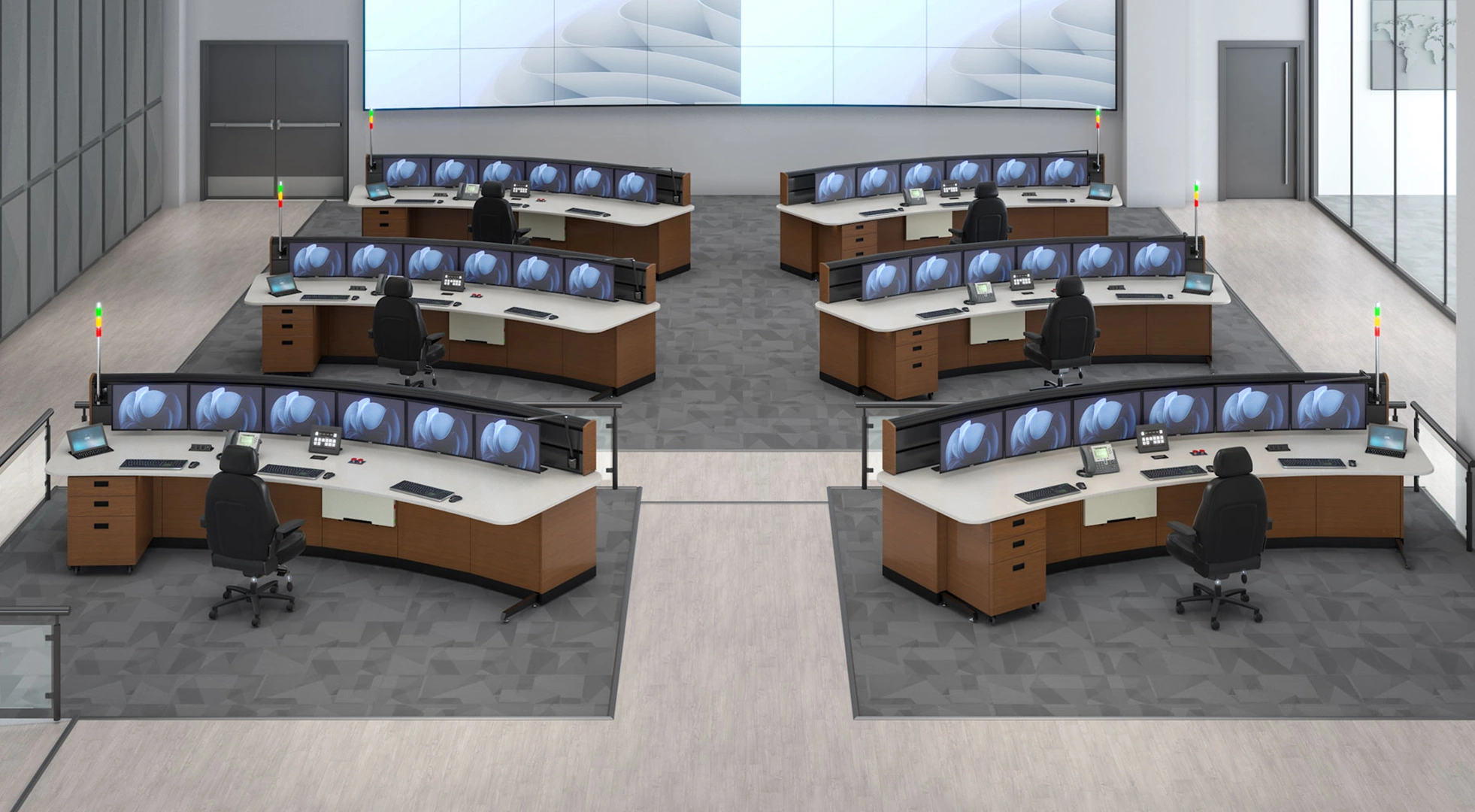 Tresco consoles modern control room |