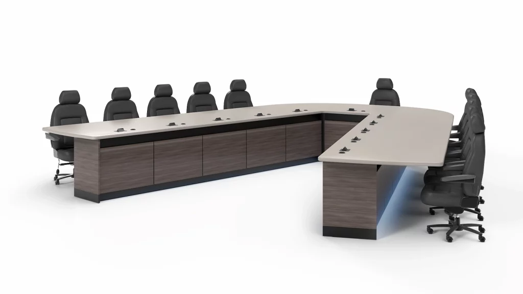 Tresco custom boardroom for collaborative work |