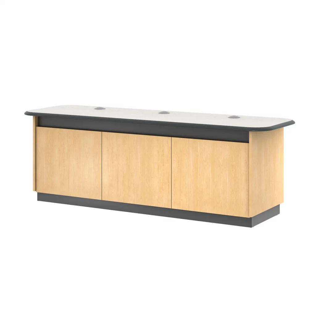 Tresco custom cabinet with integrated directional air vents |