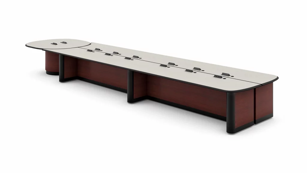 Tresco custom rotating workstation closed |