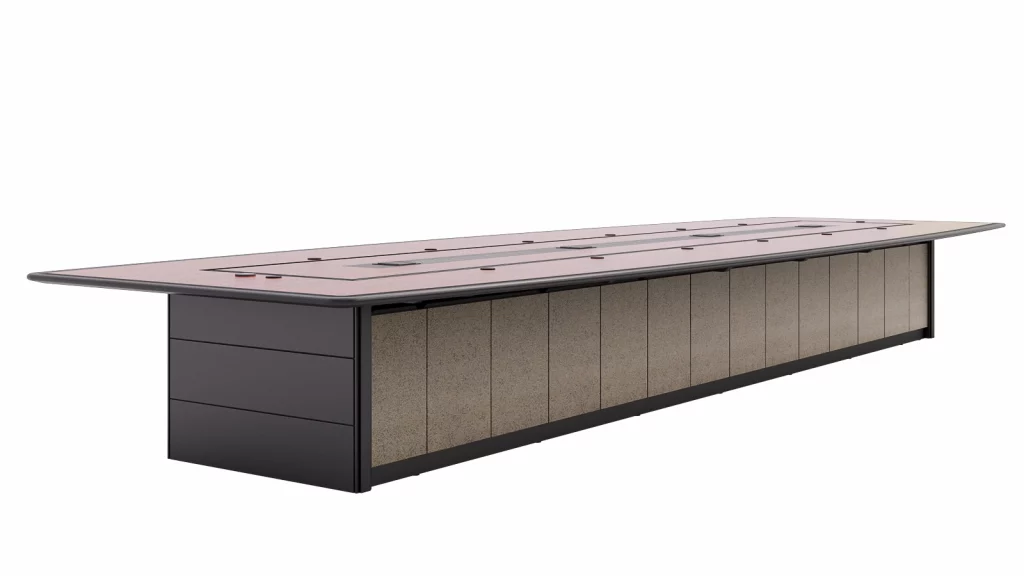 Tresco mission control comference table closed |