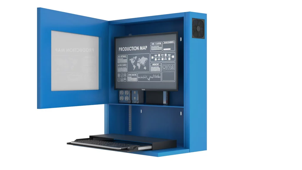 Custom kiosk equipment maintenace |