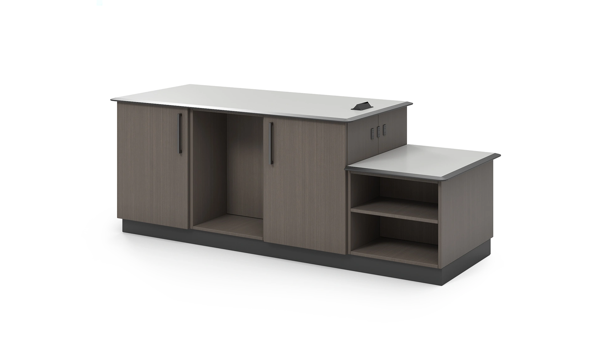 Millwork and additional control room furniture