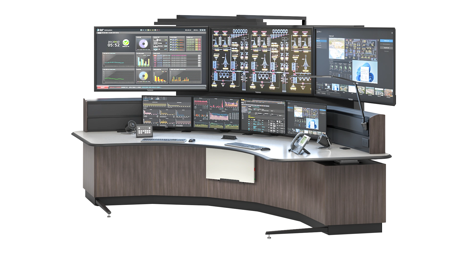 Tresco Control Room Console Series 6000 |