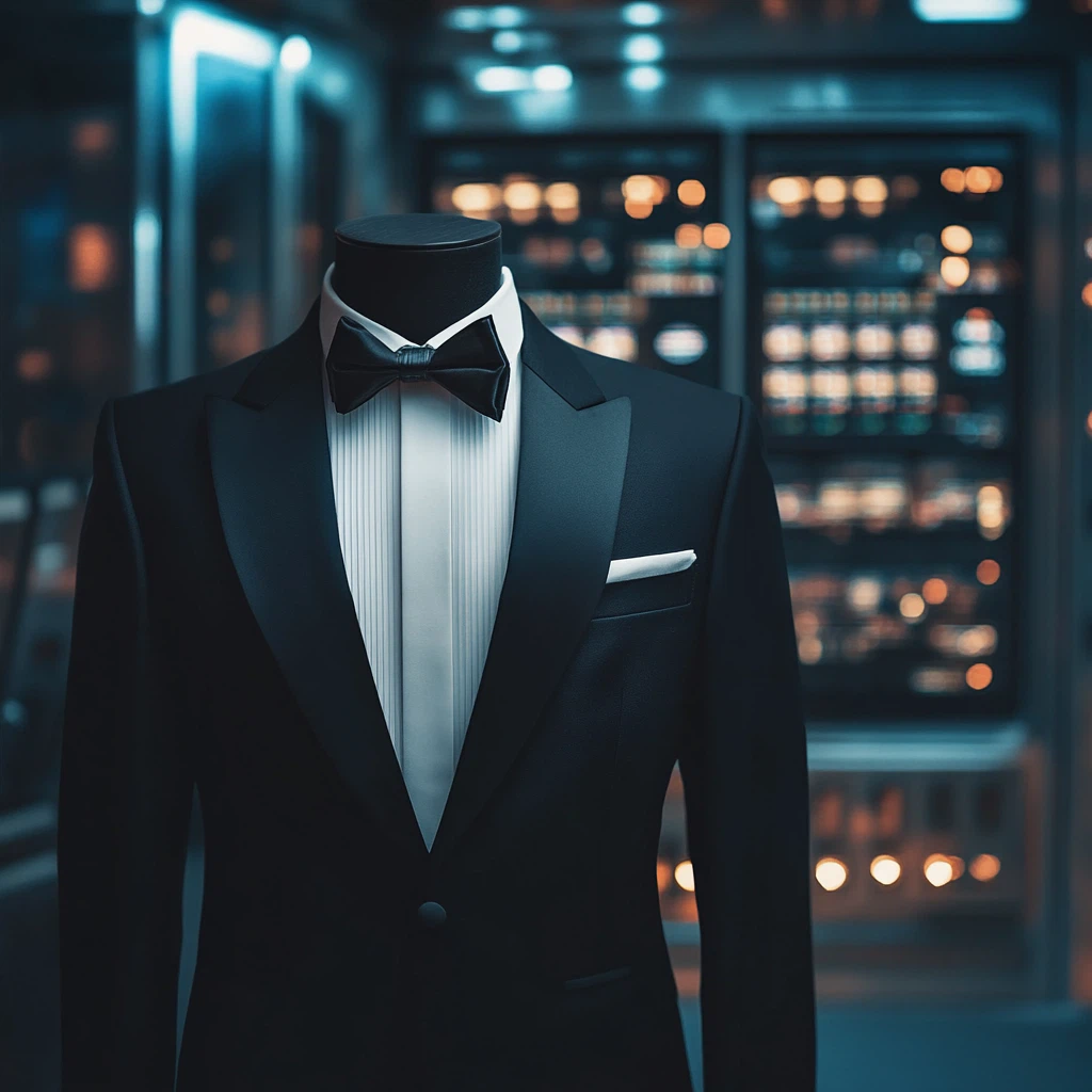 Control room tuxedo style |