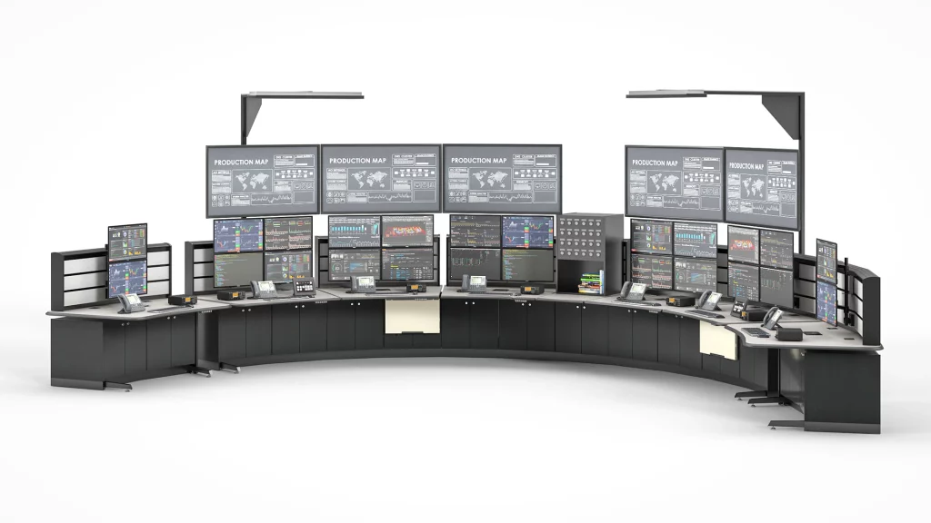 Back up control room consoles for Oil and gas |