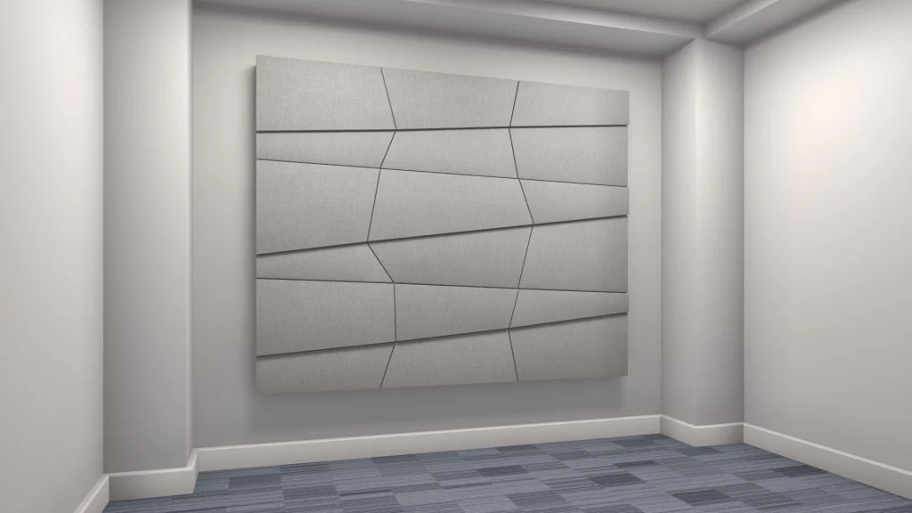 Tresco accoustic treatment on control room walls 4 |