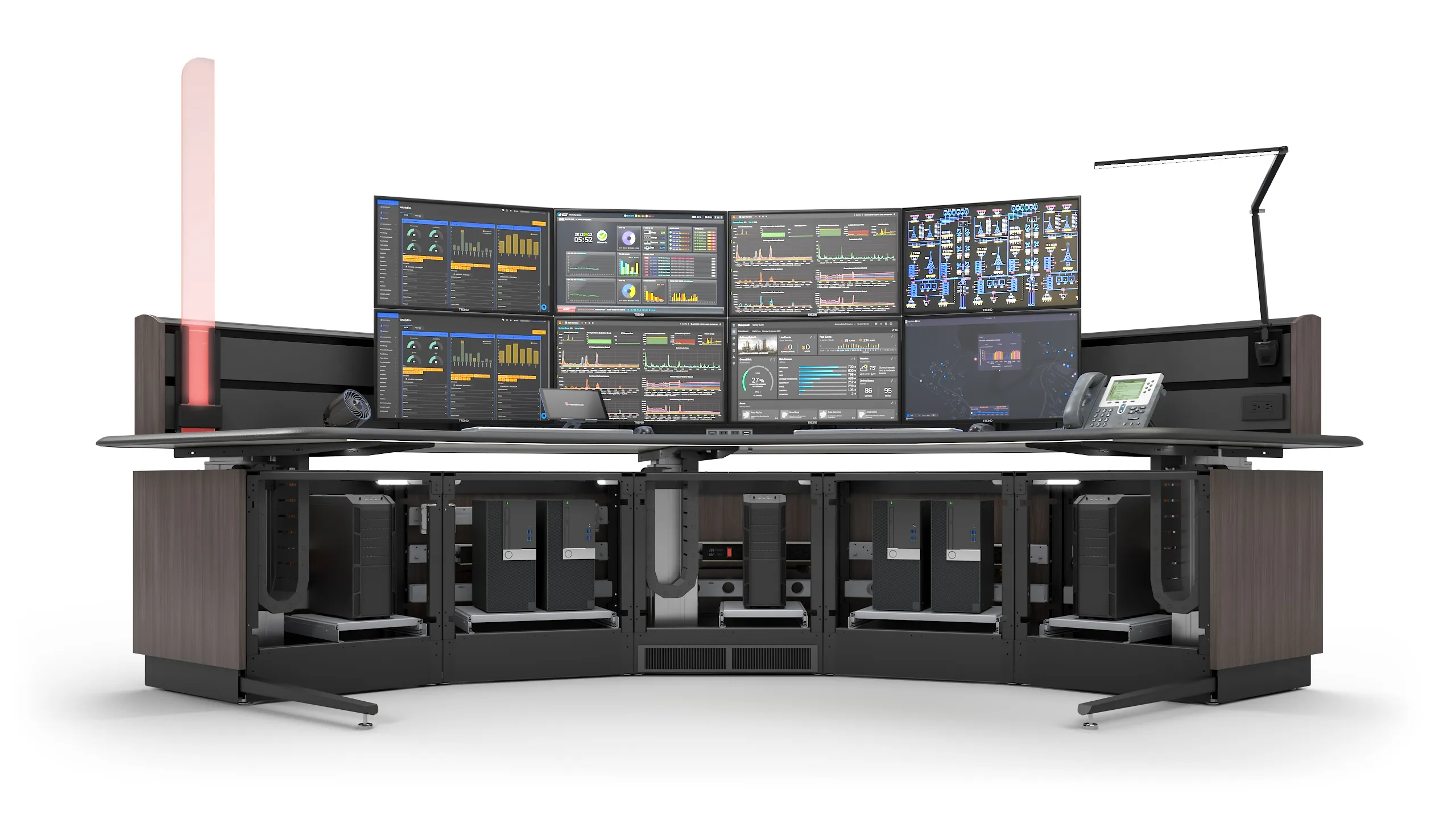 NEXUS control room console internals |