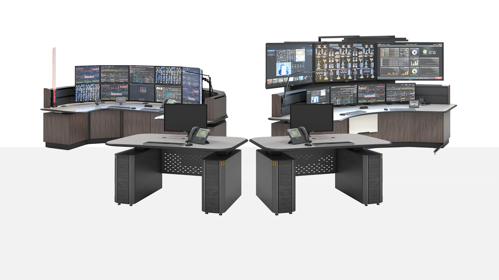 Tresco control room console lineup aegis nexus and vanguard |