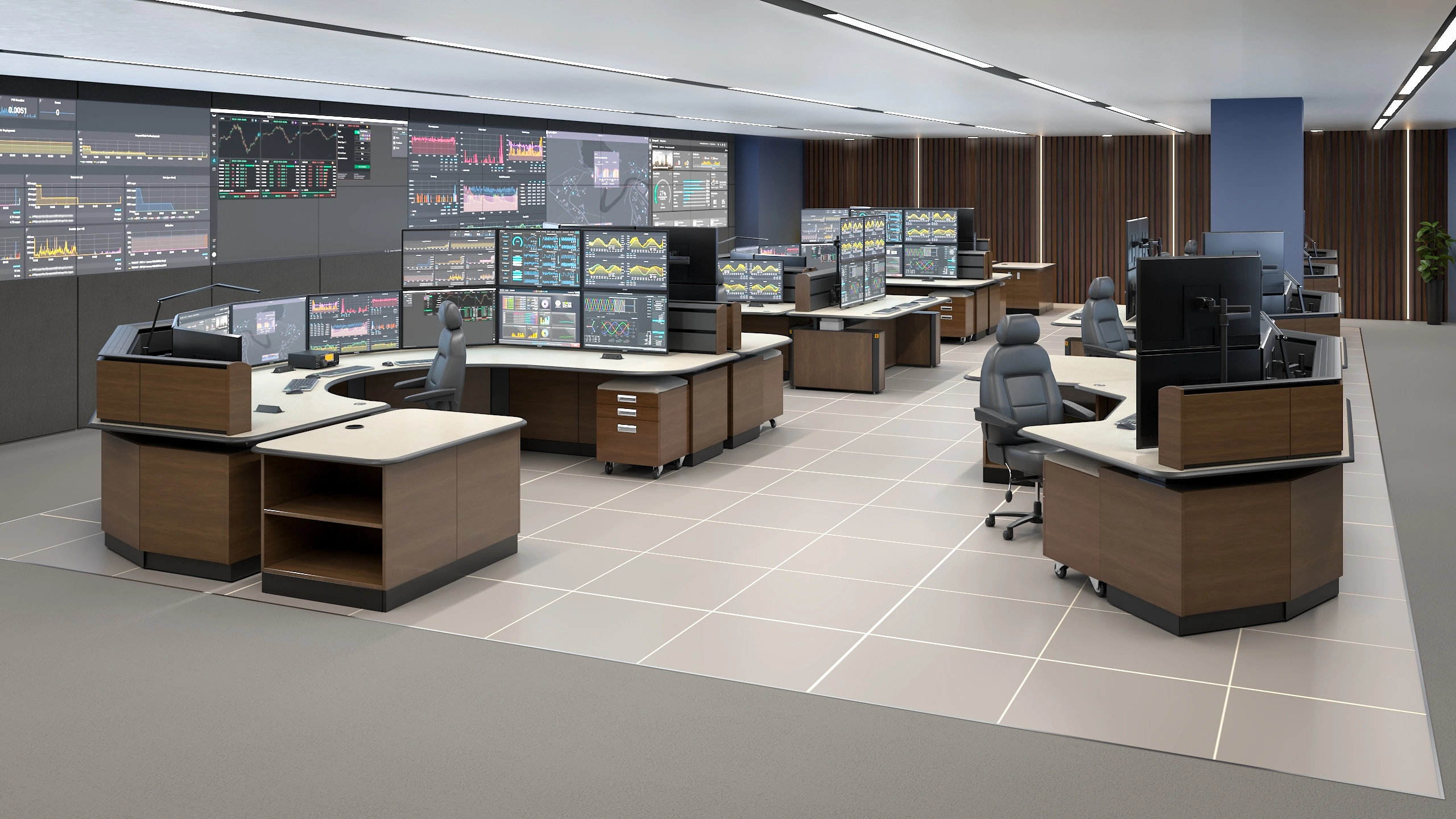 control room monitor ergonomics.