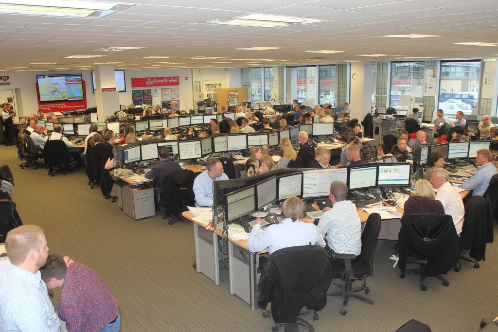 Bussy control room with multiple npise distractions webp |