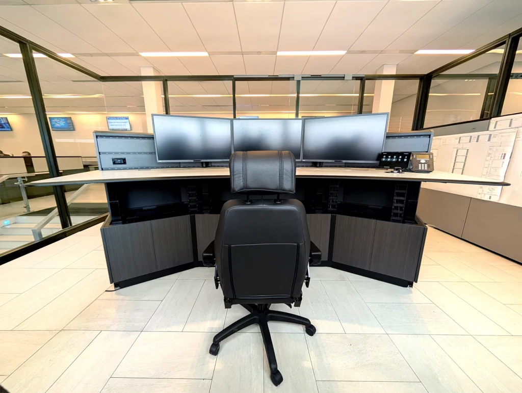 Tresco control room installation in its head offices in Calgary, Alberta, Canada.
