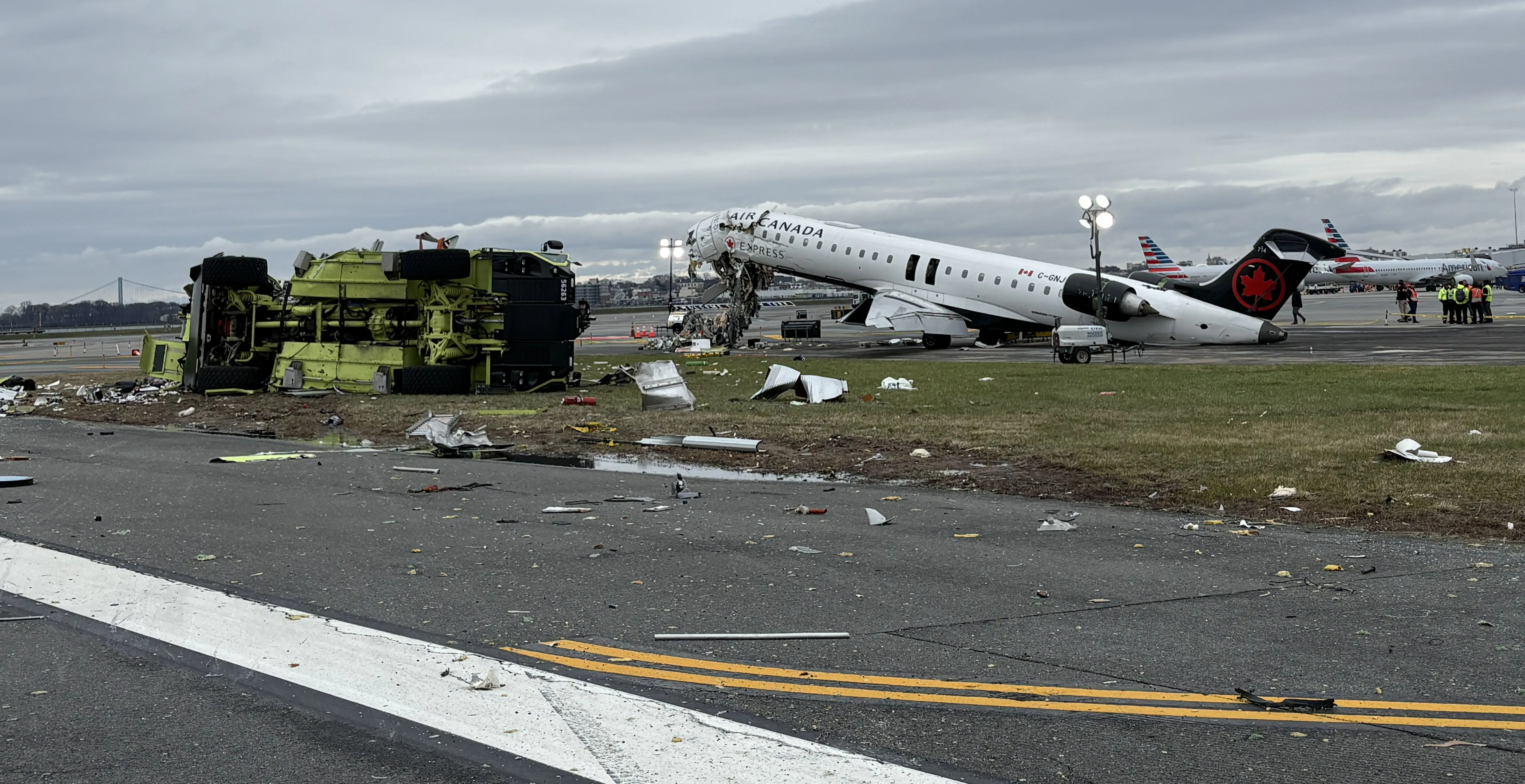 Air traffic collision due to cognitive overload on operators |
