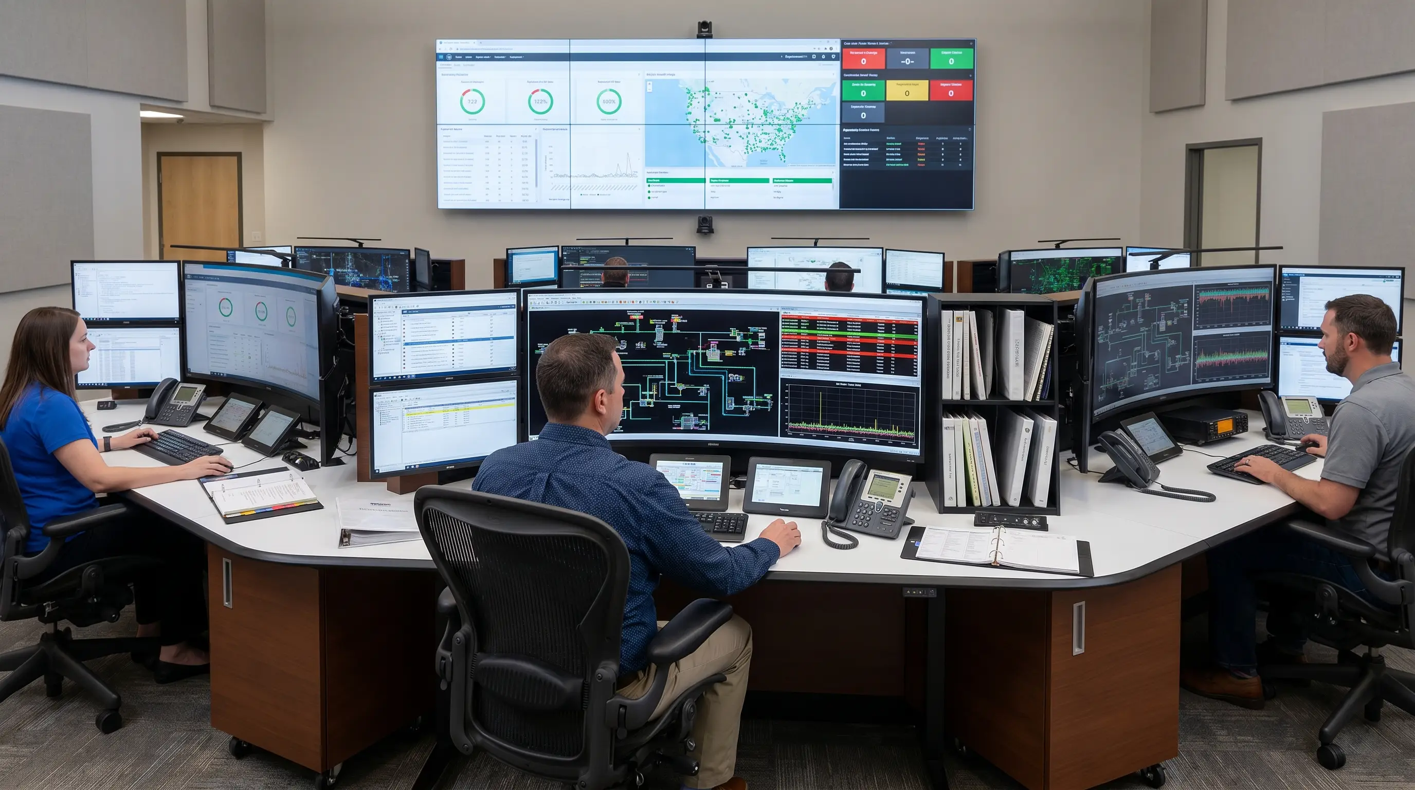Cognitive load in control room design |